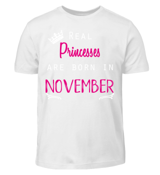 November Shirt Gift Birthday Geschenk