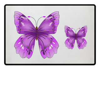 Fussmatte Butterfly, Schmetterling 