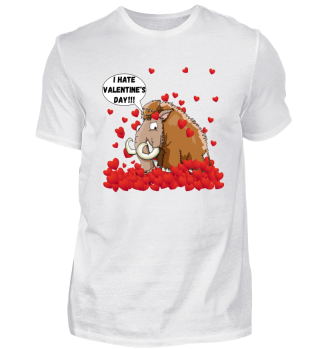 Valentinstag I hate Mammut Liebe Shirt