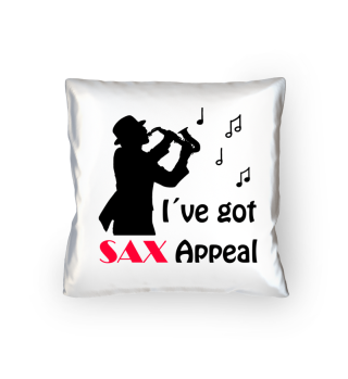 I've Got Sax Appeal Saxophone T-Shirt I Gift Tee Apparal Birthday clothing Choir Orchestra Jazz Music Saxophonist Instrument 