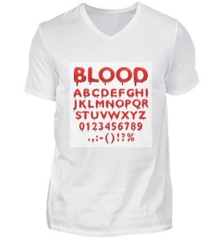Blut Alphabet
