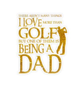 I Love Golf - Golfer Men graphic Gift for Dad