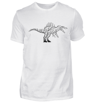 Spinosaurus Dino schwarz