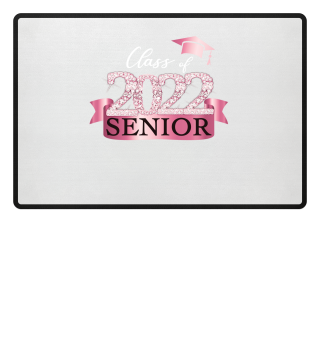 Class Of 2022 Senior Classy Stunning Pink Diamond Themed Apparel