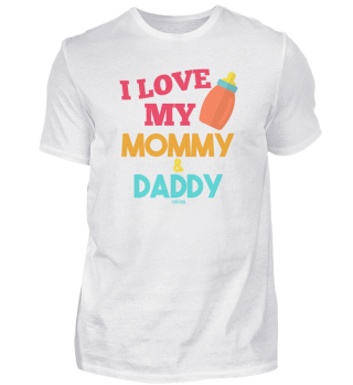 I love mom and dad baby gift