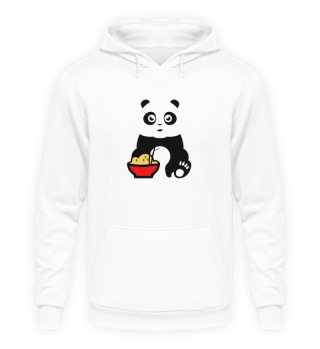 Cute Panda Eating Fried Rice
