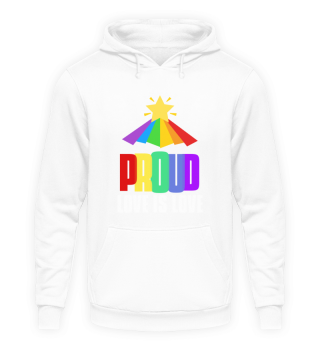 Proud LGBT T Shirt Love is Love Shirt Equality LGBT Rainbow