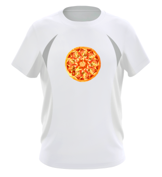 Abstract Pizza Low Poly