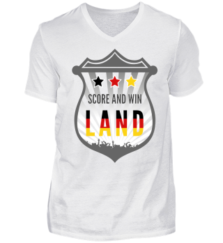 German Fan Shirt Score Win LAND Soccer