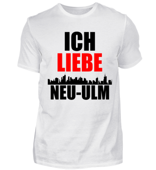 Meine Stadt T-Shirt ich liebe Neu-Ulm