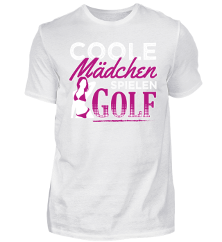 Coole Mädchen Spielen Golf