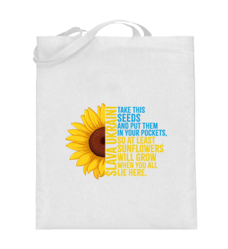 Slava Ukraini Sunflower
