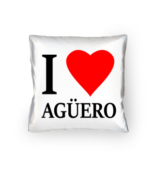 I love Aguero Argentinien Fußball Design
