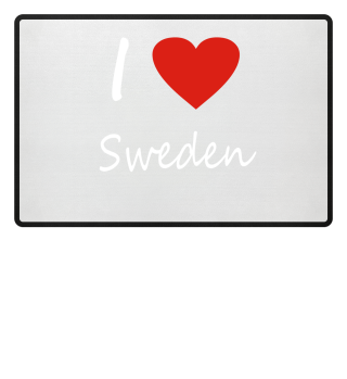 I love Sweden Heart