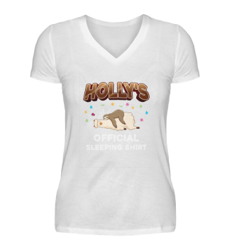Holly Geschenk Schlafhemd TShirt