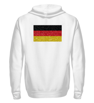 Deutschland Flagge Fahne Glitzer Heimat