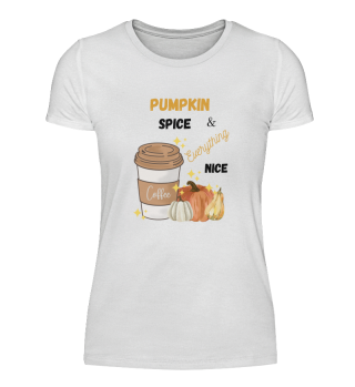 Herbst T-Shirt/ Pumpkin Spice