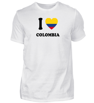 i love home land geschenk COLOMBIA