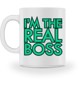 I'm The Real Boss - Couples Gift