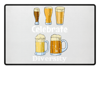 Zelebriere die Vielfalt Bier Trink Shirt