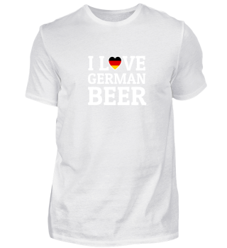 I Love German Beer Oktober Bierzelt 