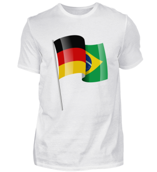 Deutschland-Brasilien-Flagge – WM 