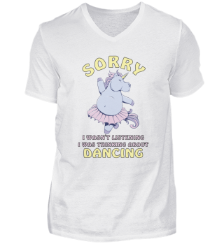 Dance music unicorn girl gift idea