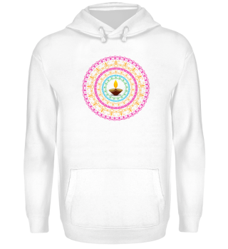 Diwali Light Mandala colorful Gift Idea