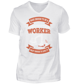Construction worker excavator - Worker