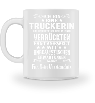 Ich bin eine Truckerin