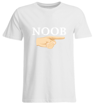 Limitiert: Gamer Shirt NOOB 