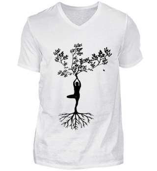 Ruhiger Yoga-Baum