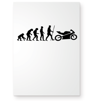 Evolution Motorrad als Geschenk