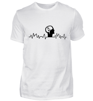 Heartbeat Biologe - T-Shirt 