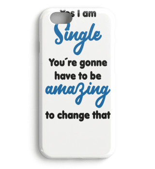 Yes I am Single amazing gift idea black