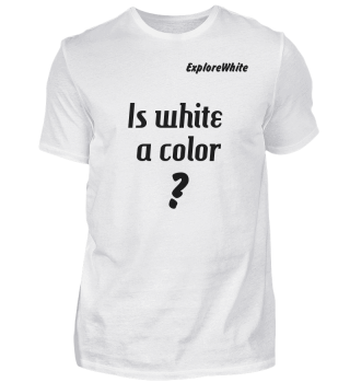 Is white a color?