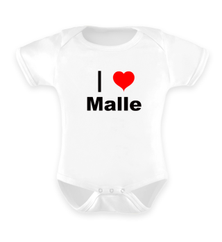 I Love Malle Mallorca Urlaub shirt