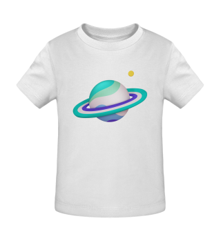 Baby Organic T-Shirt Planeten