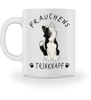 Frauchens Trinknapf Border Collie Tasse