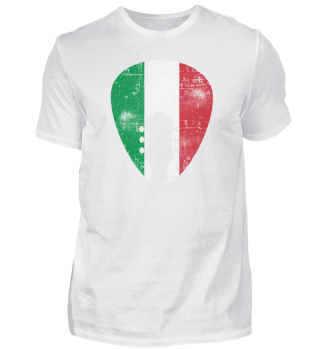 Italien Flagge Gitarre Plektrum