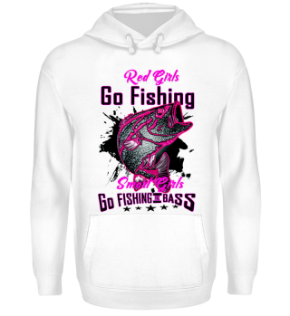 Red Girls Go Fishing - Schwarz Pink 3