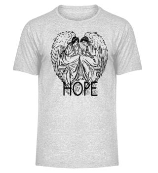 Hope T-Shirt with two Angel