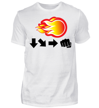 Videospiel Feuerball Shirt