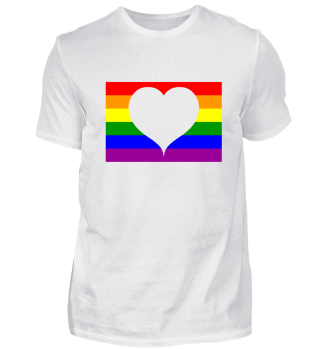 Gay Regenbogen Herz Liebe