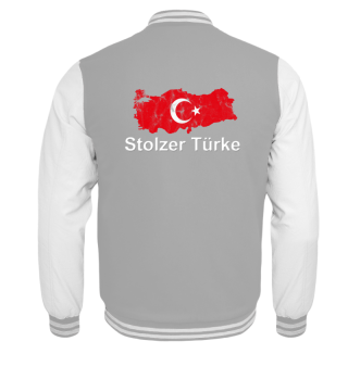 Stolzer Türke mit der Türkei