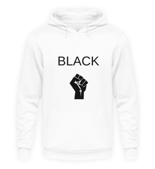 BLACK PROTEST PRIDE FIST LOVE