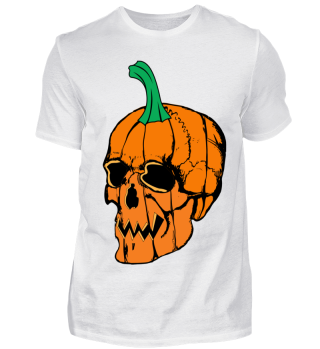 Cooles T-Shirt Halloween Skull