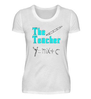 Women Teacher Shirt/ Notorious Blue