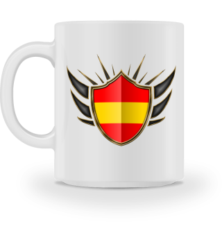 Spanien-Spain Wappen Flagge 014