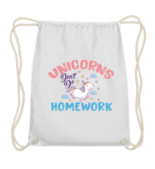Unicorns don't do homework